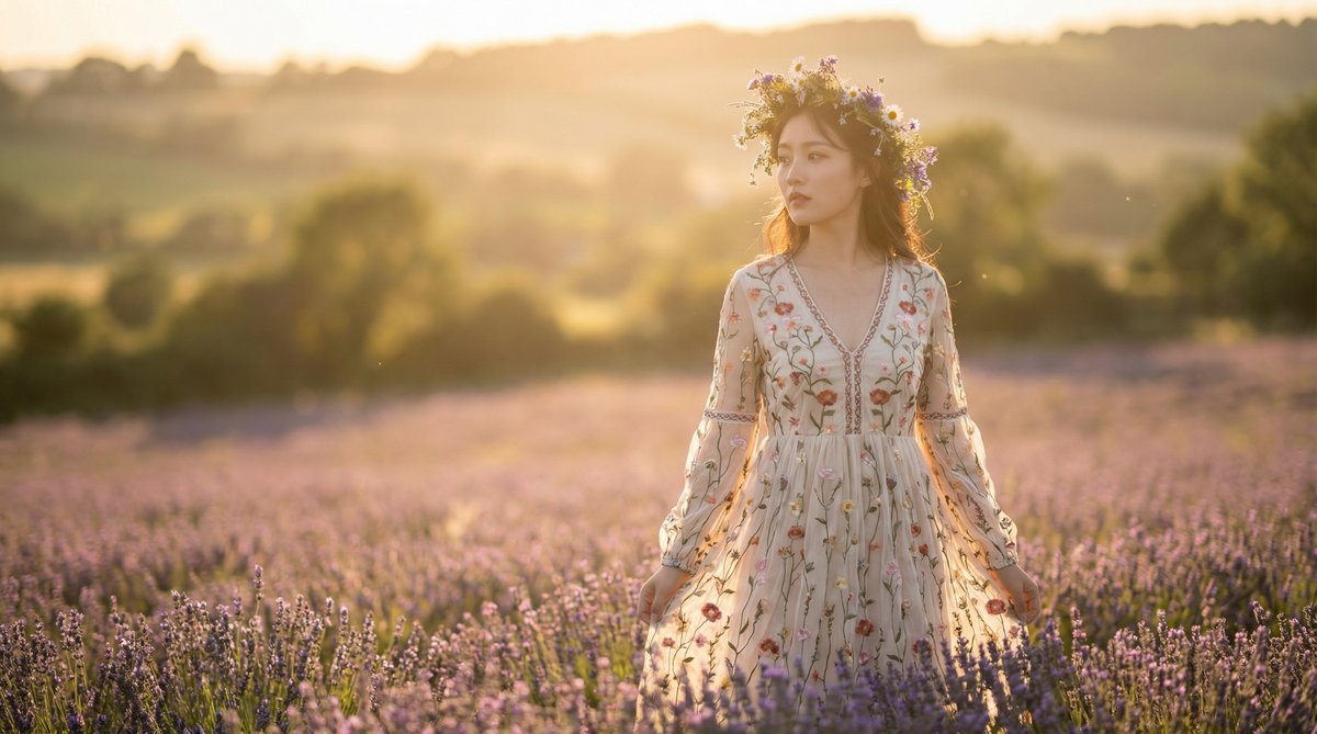 榴莲视频生活视频：户外花海写真视频